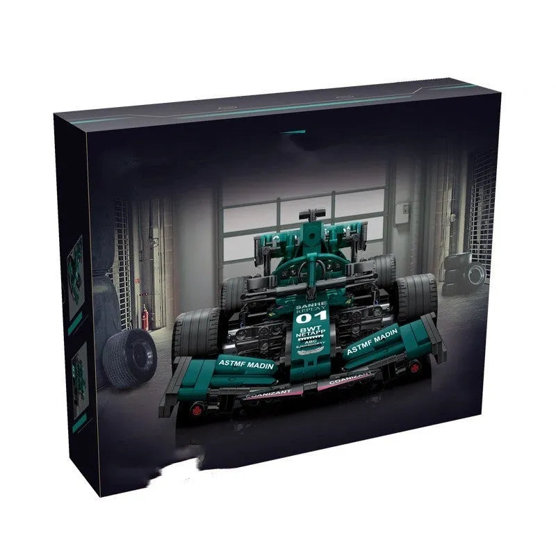 Formula Racing Machinery Group Sports Car Plastic Building Blocks - Bellarte Enchanté Formula Racing Machinery Group Sports Car Plastic Building Blocks